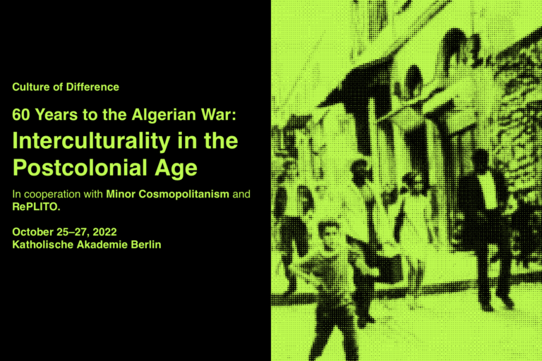 Culture of Difference – Interculturality in the Postcolonial Age