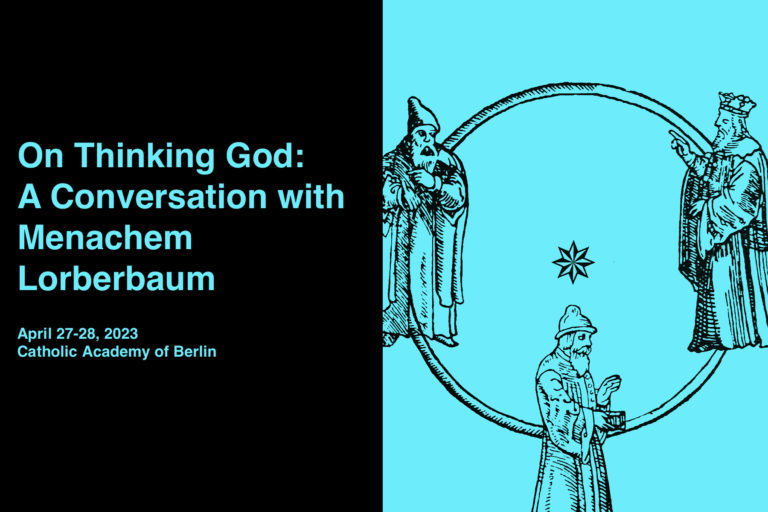 On Thinking God: A Conversation with Menachem Lorberbaum