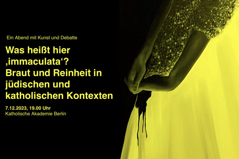 Was heißt hier ‚immaculata‘? Braut und Reinheit in jüdischen und katholischen Kontexten