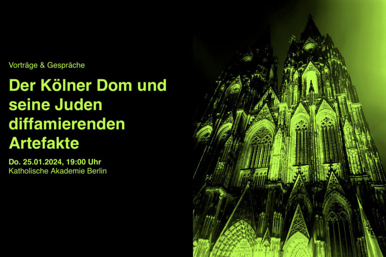 Der Kölner Dom und seine Juden diffamierenden Artefakte