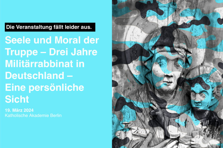 Seele und Moral der Truppe – Drei Jahre Militärrabbinat in Deutschland – Eine persönliche Sicht